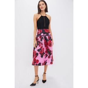 TUCKERNUCK Cerise Blossom Lace Jacquard Joss Dress Size S NWT